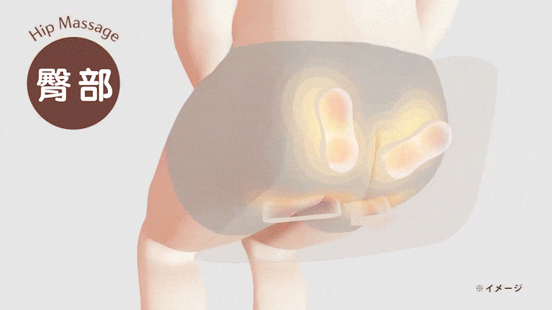 Lourdes V 型溫感指壓按摩椅墊 AX-HPL368