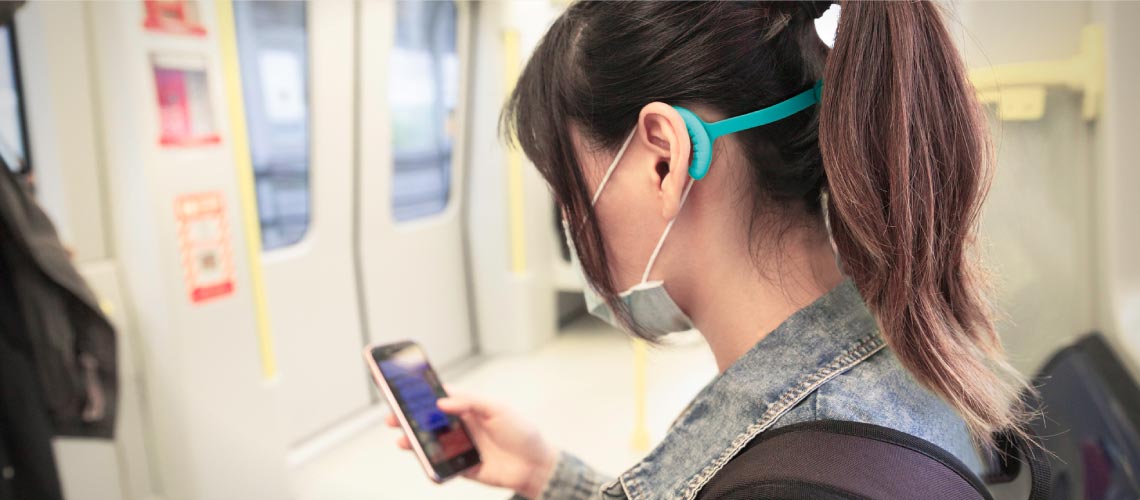 Bone 舒壓口罩綁（短款）