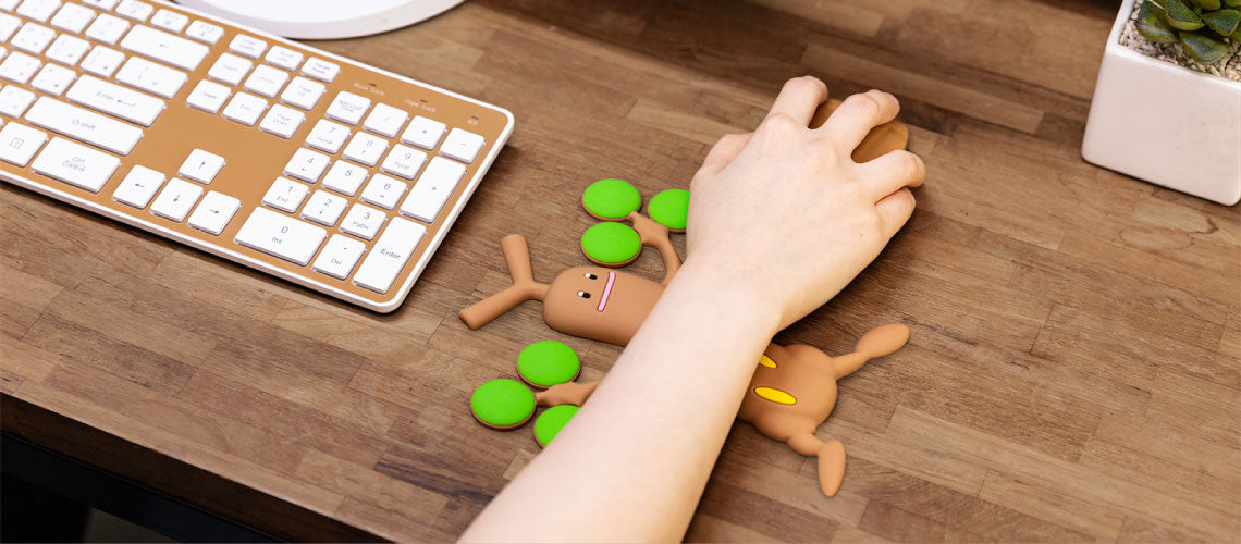 Bone 寶可夢 造型手腕墊｜辦公療癒首選，秀出你的專屬寶可夢