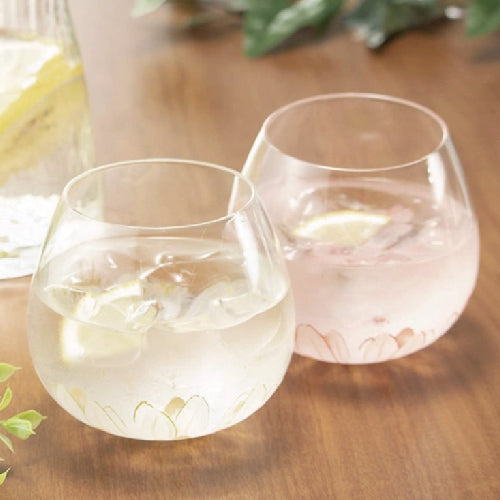 日本 Toyo-Sasaki BeneDire 搖搖花杯組 (1黃 1粉紅)