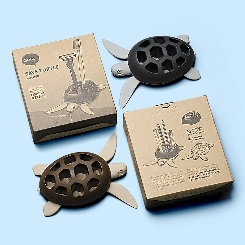 QUALY｜拯救海龜-牙刷架