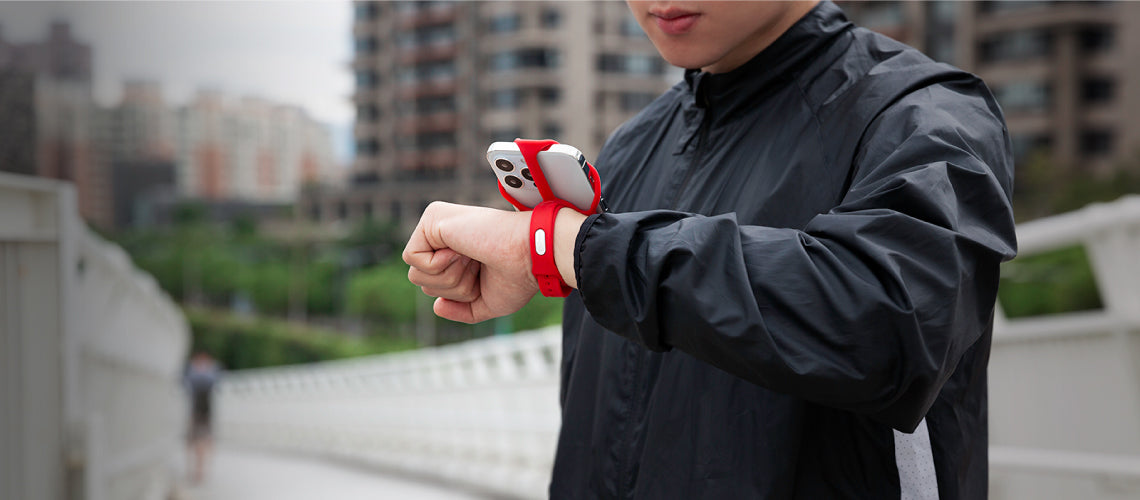 Bone蹦克 跑步手握手機綁二代｜手機隨意帶著跑