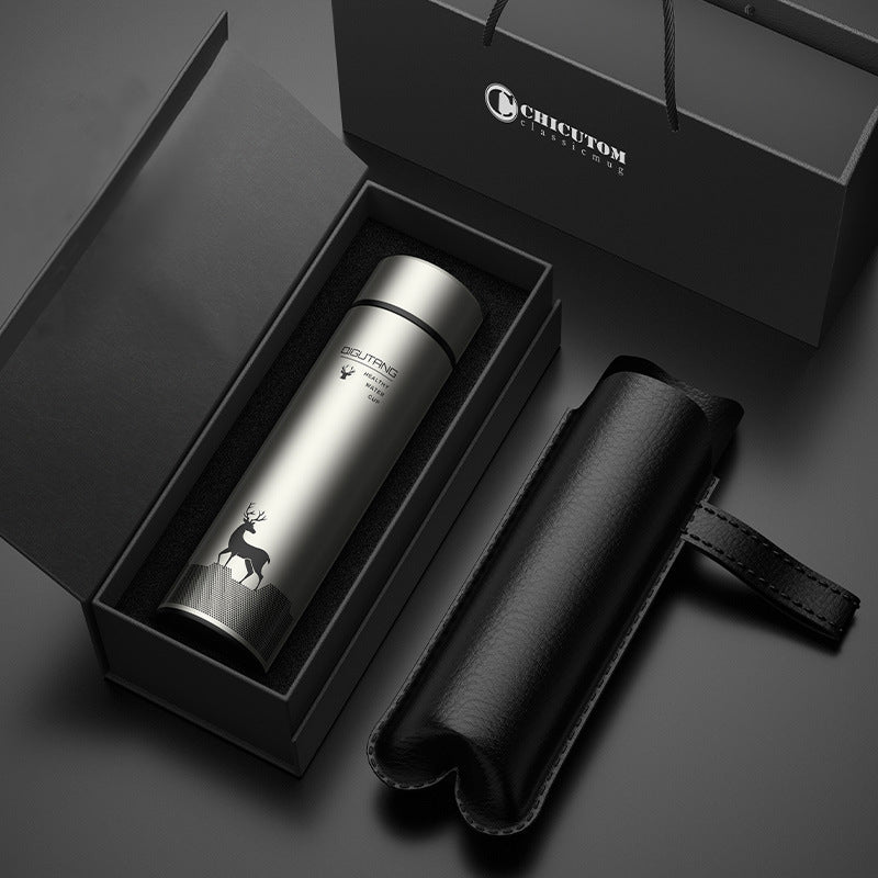 創意小物館 溫顯麋鹿保溫杯禮盒組