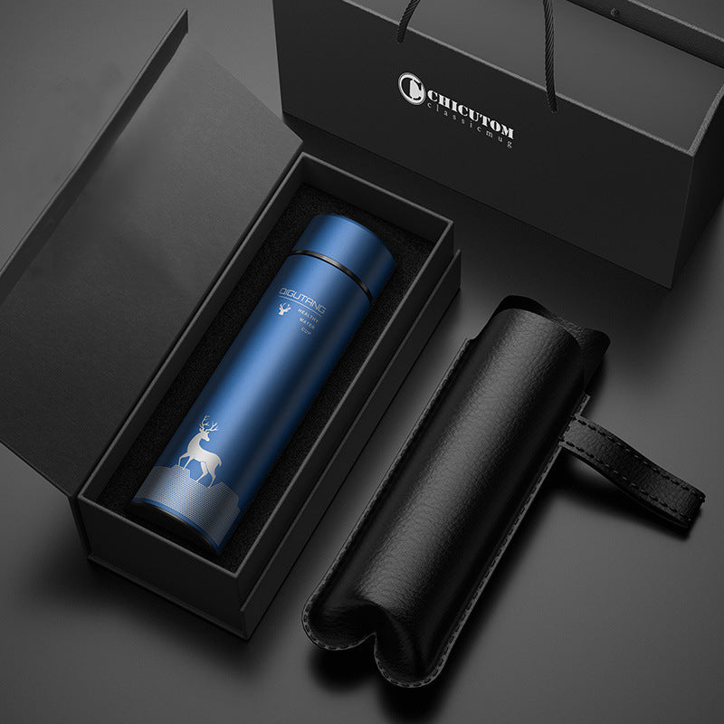 創意小物館 溫顯麋鹿保溫杯禮盒組