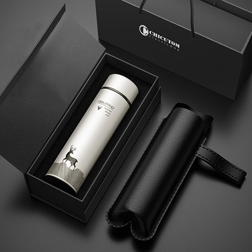 創意小物館 溫顯麋鹿保溫杯禮盒組