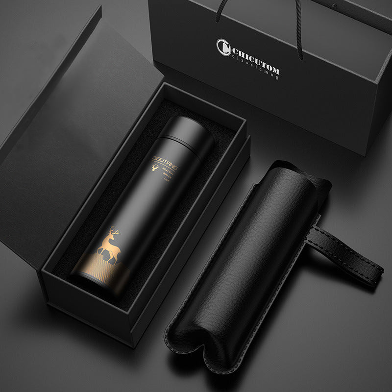 創意小物館 溫顯麋鹿保溫杯禮盒組