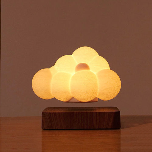家居生活雜貨舖 磁浮雲朵氛圍燈