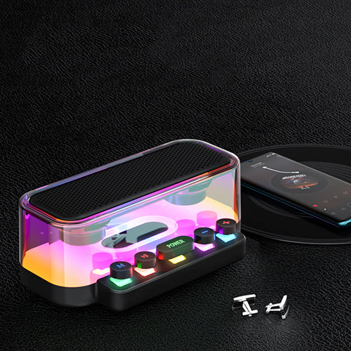 創意小物館 炫彩機械按鍵音箱