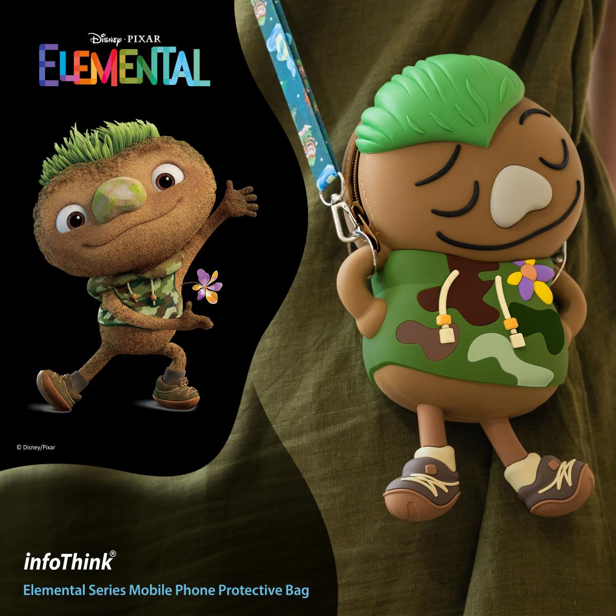 InfoThink 元素方城市系列克洛手機包