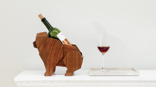 木匠兄妹 動物紅酒架-大猩猩