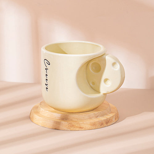 家居生活雜貨舖 奶油色甜品馬克杯