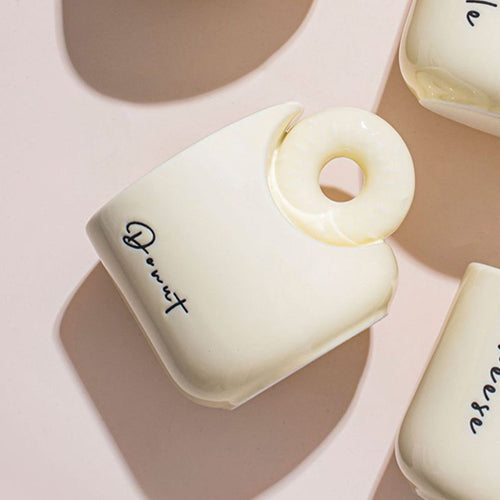 家居生活雜貨舖 奶油色甜品馬克杯