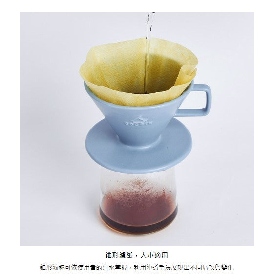 集瓷 cocera 咖啡事 Intuit 直覺有把濾杯咖啡壺禮盒