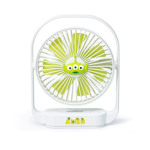 InfoThink 靜音LED夜燈多功能充電風扇