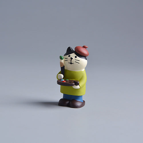 創意小物館 畫家貓圓盤套組