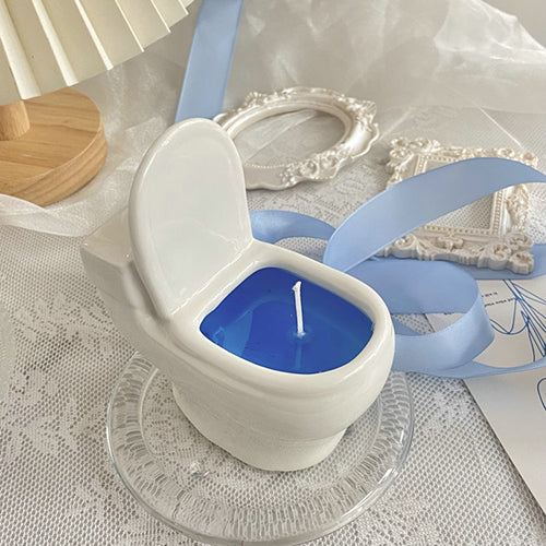 家居生活雜貨舖 迷你馬桶香氛蠟燭