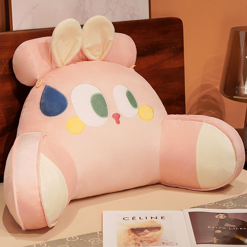 創意小物館 汗顏大眼娃娃靠枕