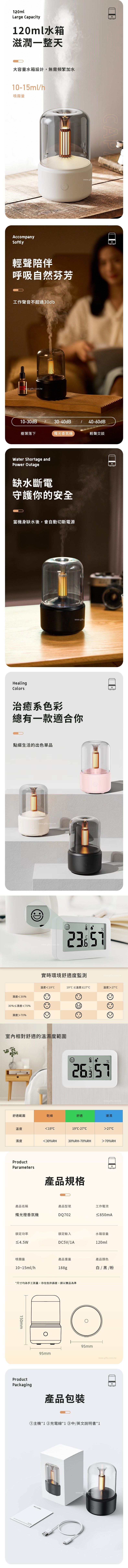 創意小物館 燭光燈香氛機