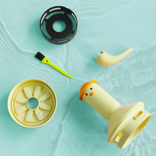 創意小物館 小乖鴨桌面吸塵器