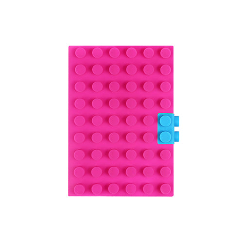 創意小物館 矽膠積木記事本 (A6) 圓點積木