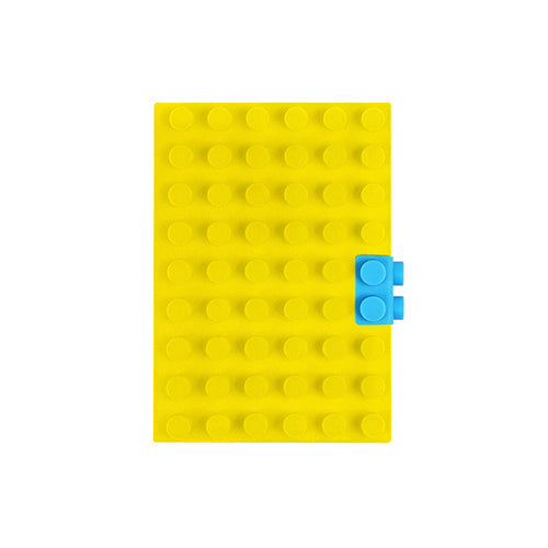 創意小物館 矽膠積木記事本 (A6) 圓點積木