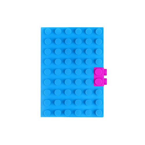 創意小物館 矽膠積木記事本 (A6) 圓點積木