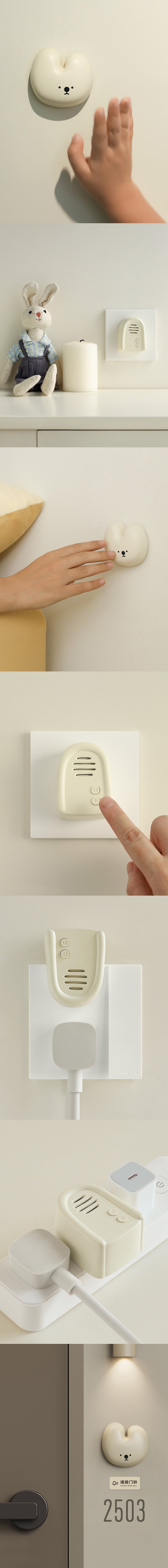 家居生活雜貨舖 小兔子雪屋門鈴