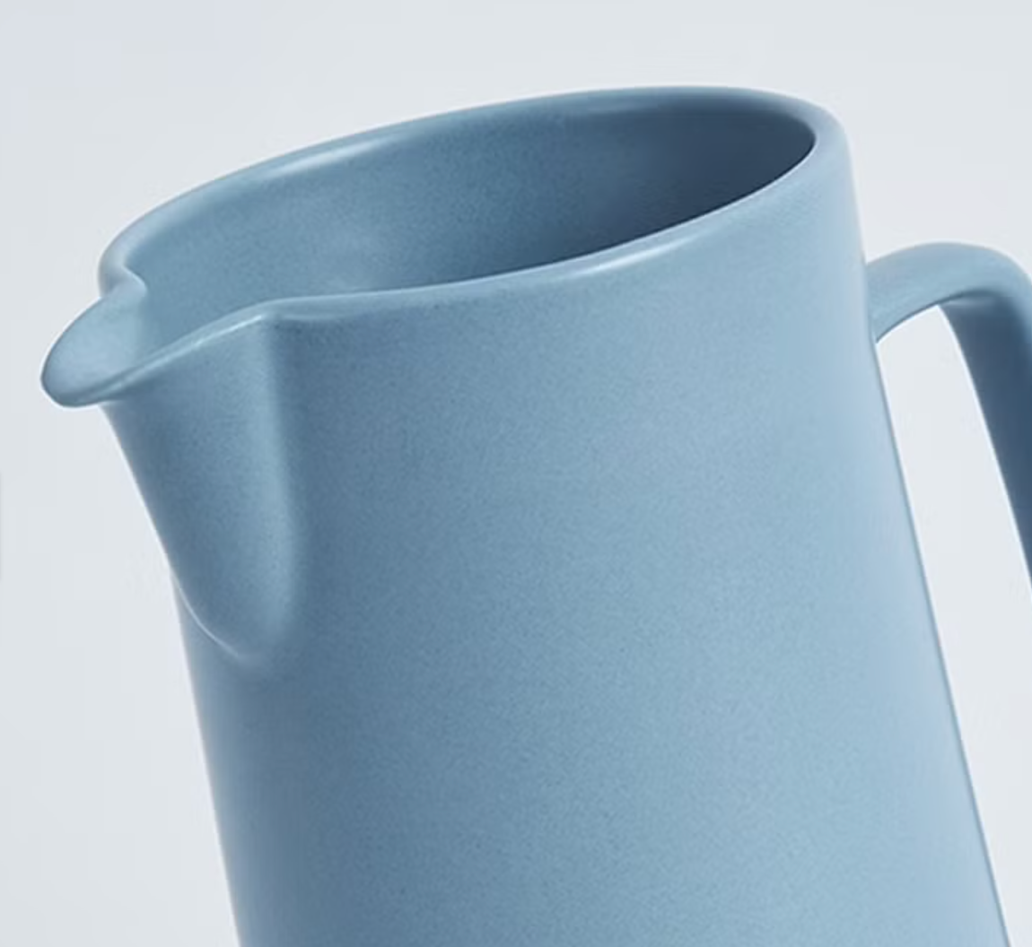 集瓷 cocera 咖啡事-Intuit直覺咖啡壺 1入組(藍)+木蓋 *