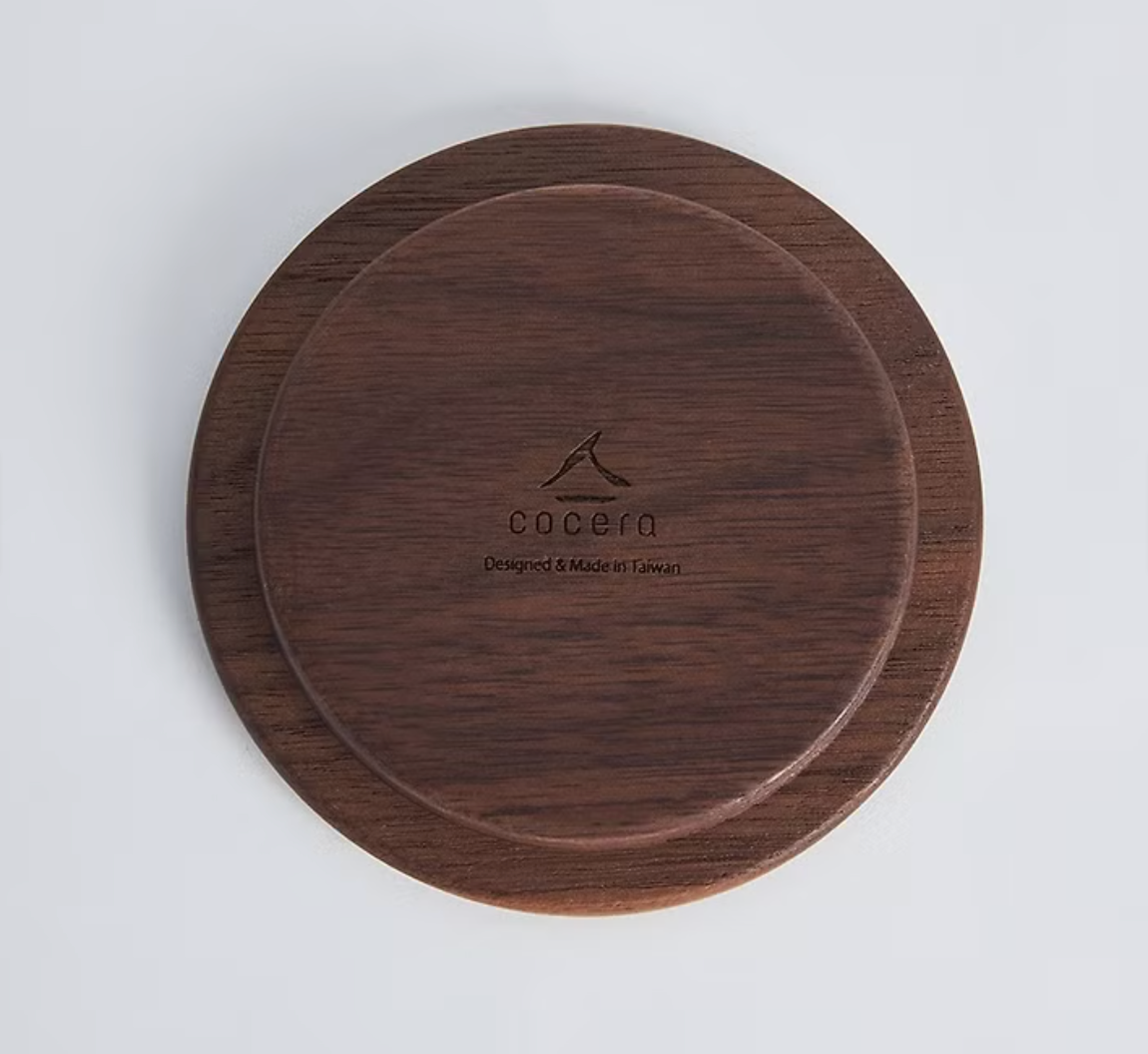 集瓷 cocera 咖啡事-Intuit直覺馬克杯(小) 1入組(藍)+木蓋