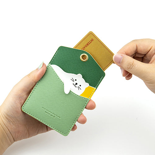 創意小物館 LOOK ME 小動物三卡位證件套