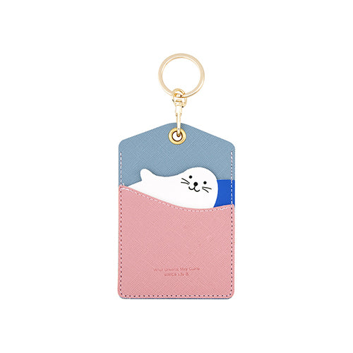 創意小物館 LOOK ME 小動物三卡位證件套