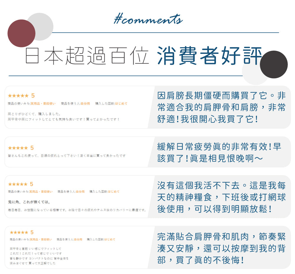 Lourdes V 型溫感推揉按摩枕 AX-HCL348