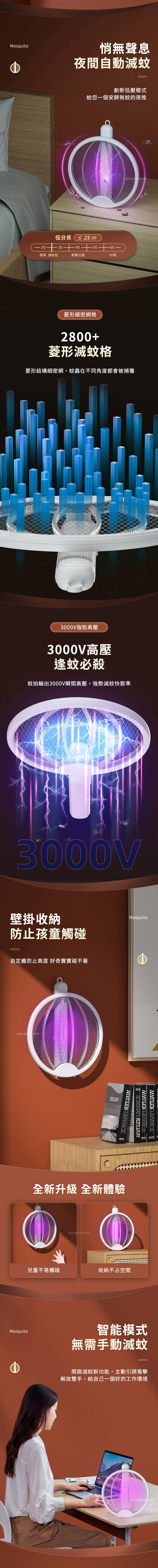 家居生活雜貨舖 星球摺疊電蚊拍