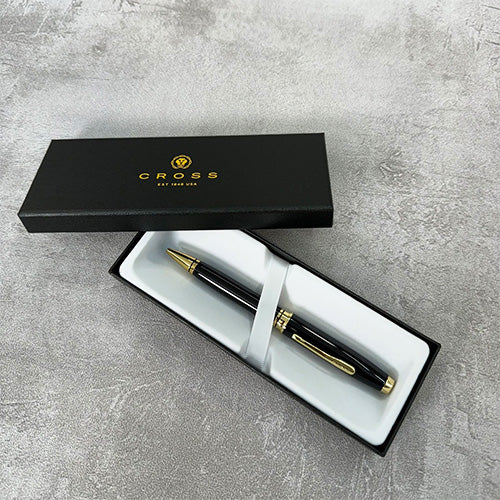 美國 CROSS 高雲系列 金色色調原子筆禮品盒套裝