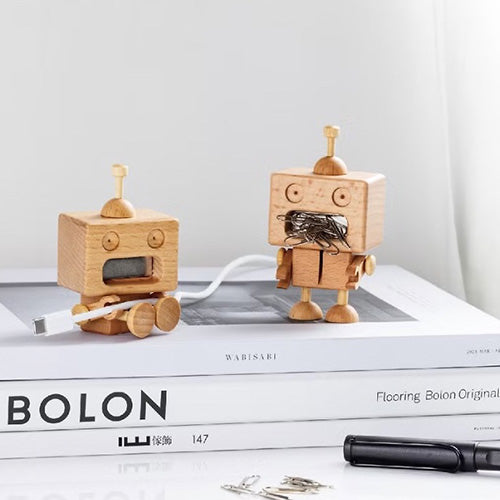 木匠兄妹 機器人迴紋針座