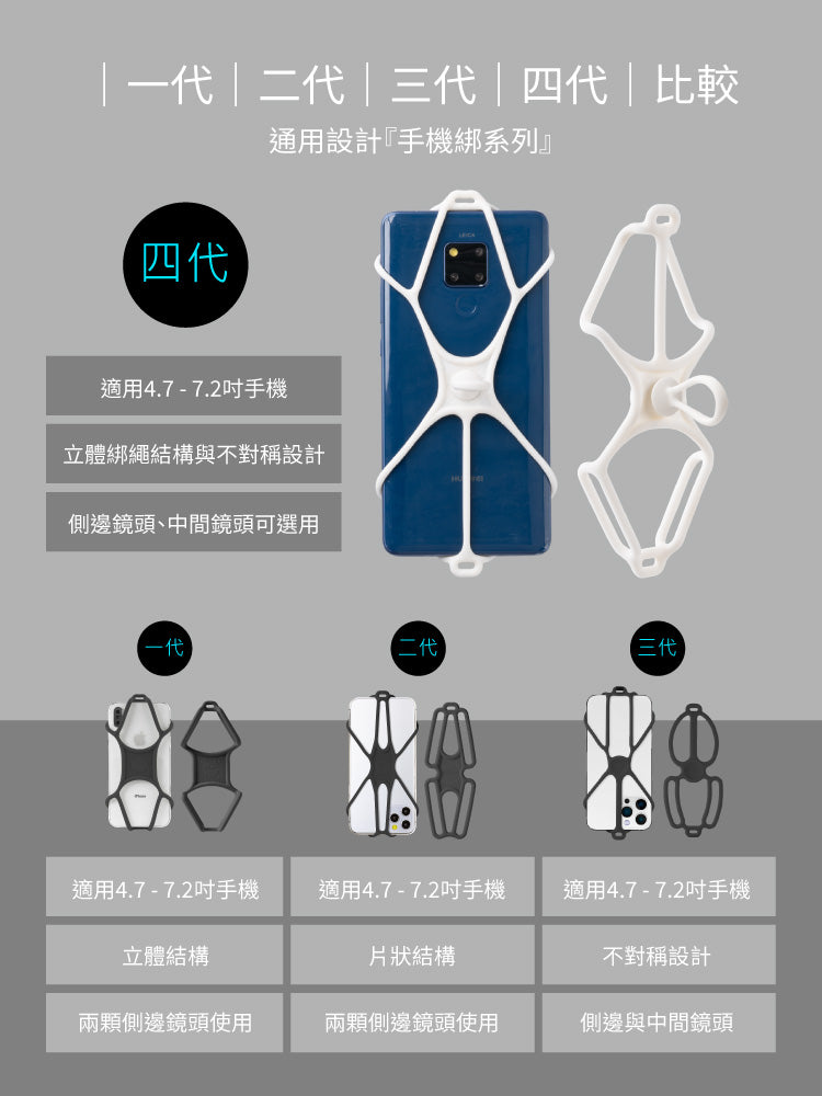 Bone 斜背頸掛手機綁四代
