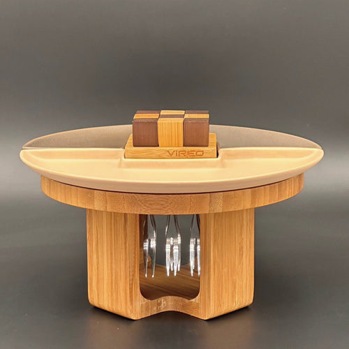 ViREO 棋格盤下午茶食盤組