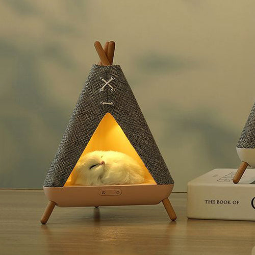 創意小物館 小貓帳篷氛圍音箱