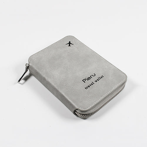 創意小物館 旅行護照拉鍊收納包