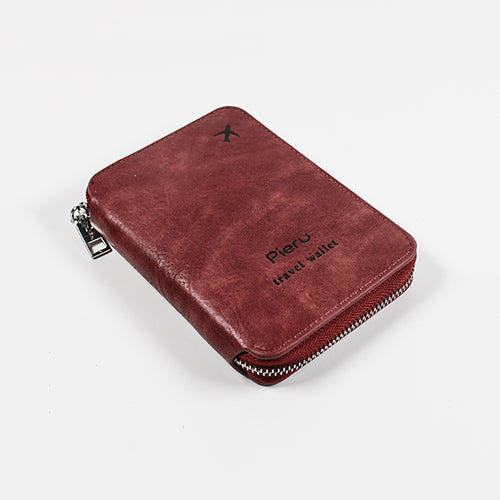 創意小物館 旅行護照拉鍊收納包