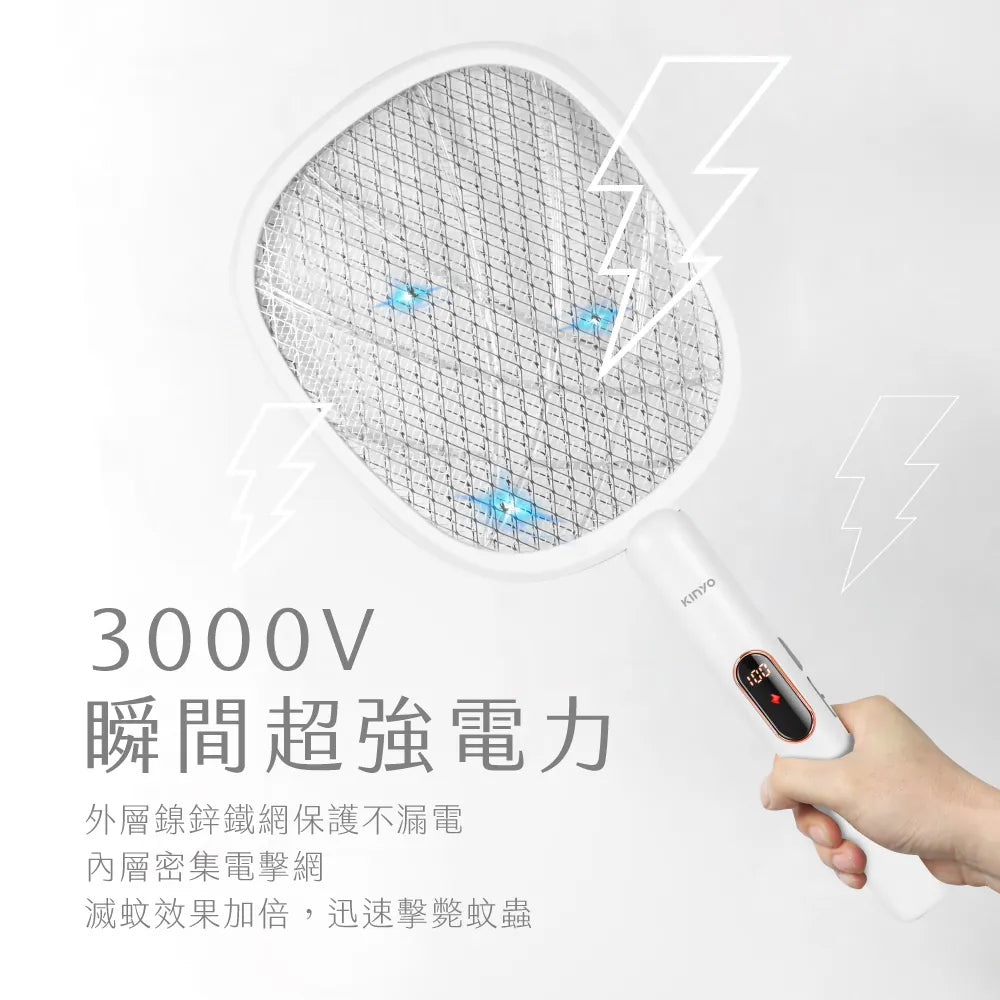 KINYO 數位顯示二合一滅蚊器 CML-2348
