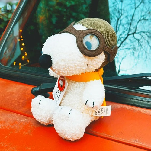 BON TON TOYS Snoopy史努比填充玩偶-飛行員 20cm