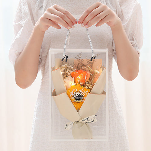 創意小物館 浪漫仿真花束燈串禮盒