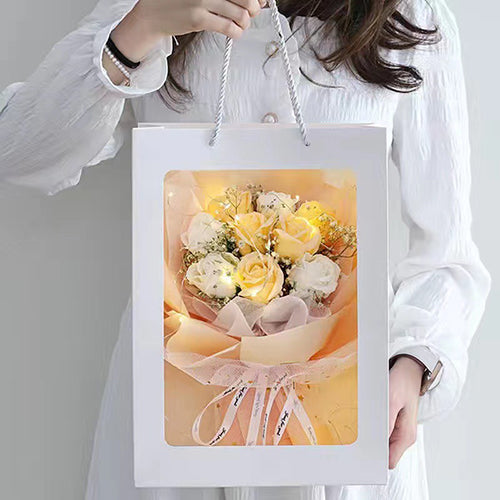 創意小物館 滿天星手提創意花束