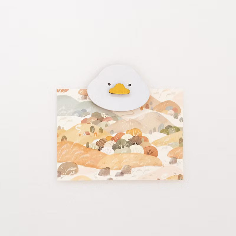 遊木時光 woodtime【好好吸杯墊-鴨子】磁吸收納 / 生活小物