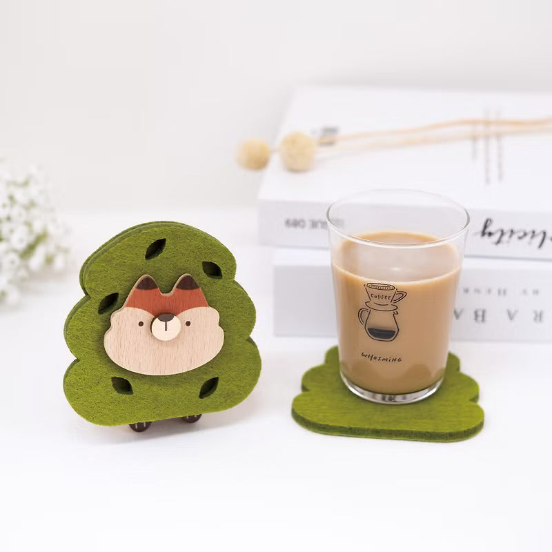 遊木時光 woodtime【好好吸杯墊-鴨子】磁吸收納 / 生活小物