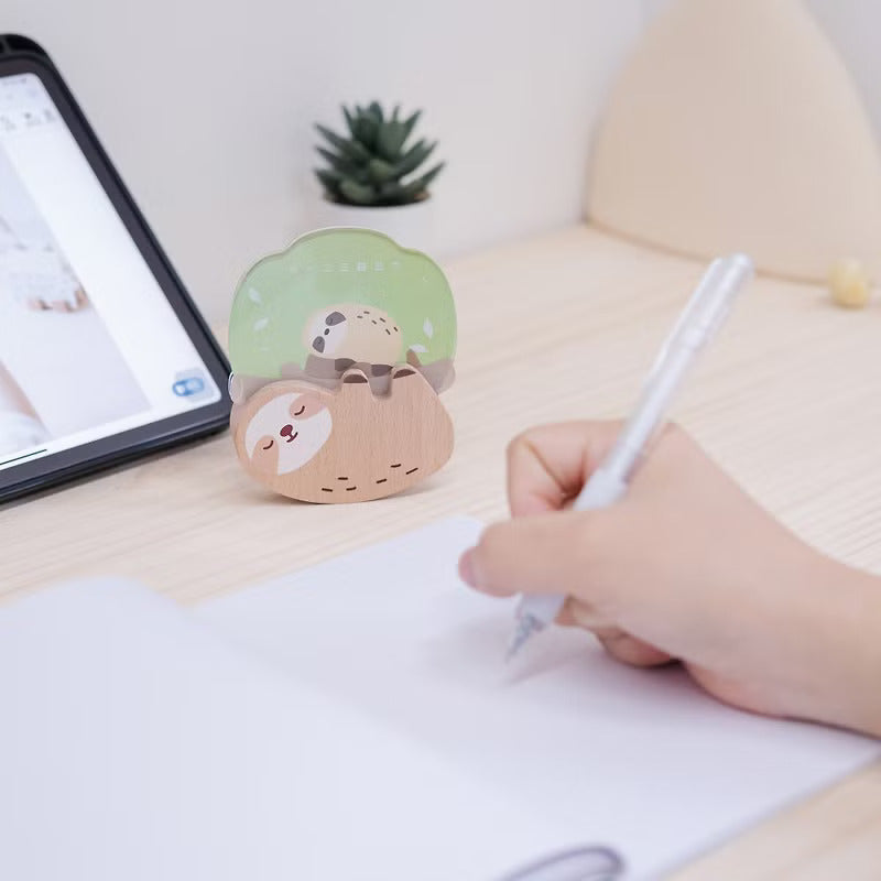 遊木時光 woodtime【過好日萬年曆-睡覺樹懶】無時效年曆 / 辦公小物