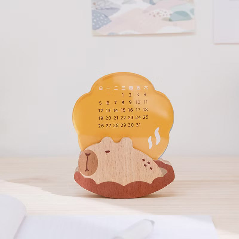 遊木時光 woodtime【過好日萬年曆-睡覺樹懶】無時效年曆 / 辦公小物