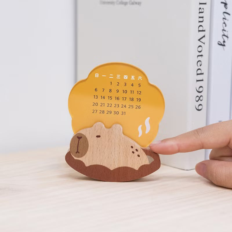 遊木時光 woodtime【過好日萬年曆-睡覺樹懶】無時效年曆 / 辦公小物