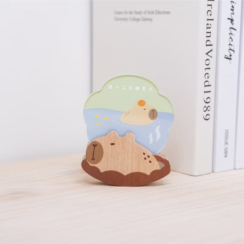 遊木時光 woodtime【過好日萬年曆-睡覺樹懶】無時效年曆 / 辦公小物